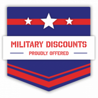 Military discounts proudly offered